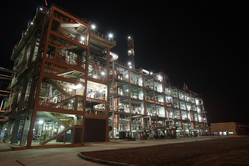 2-11-1聚海7万吨光化装置夜景